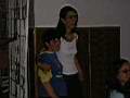 Sneji hugs a girl.JPG